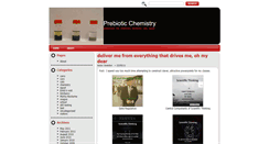 Desktop Screenshot of prebioticchemistry.com